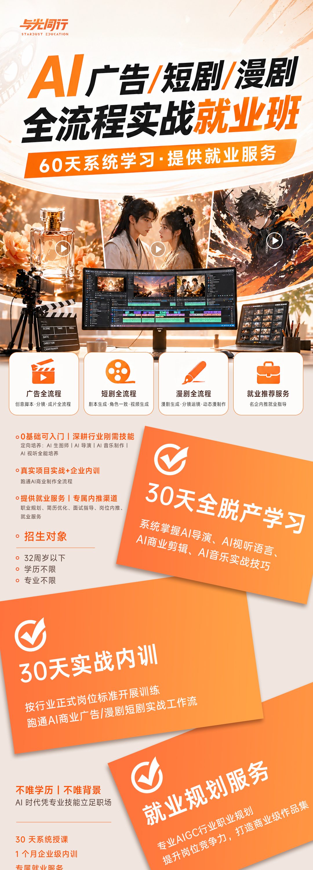 AI 廣告／短劇／漫劇製作全流程